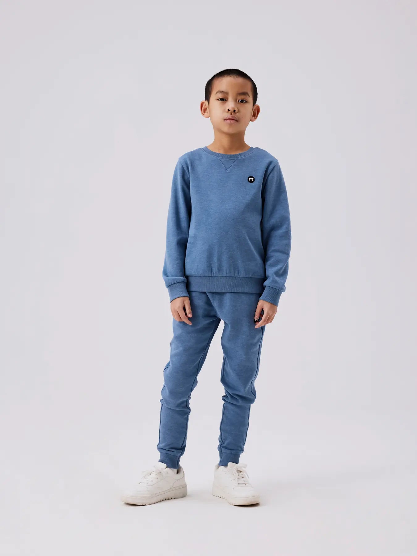 NAME IT DELFT sweater styling voorbeeld kinderen blauw