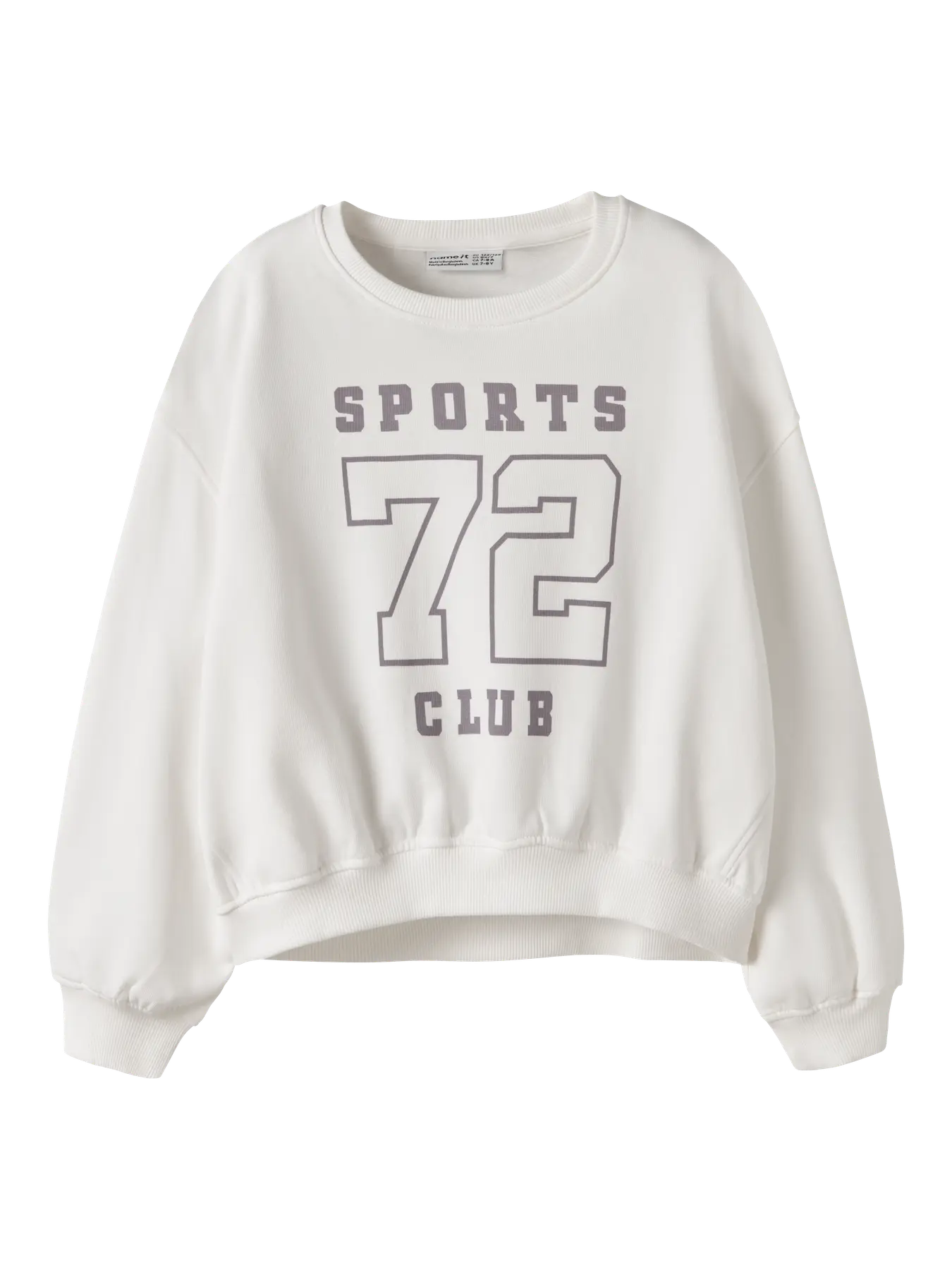 Sweater TAYA short oversized Cloud Dancer