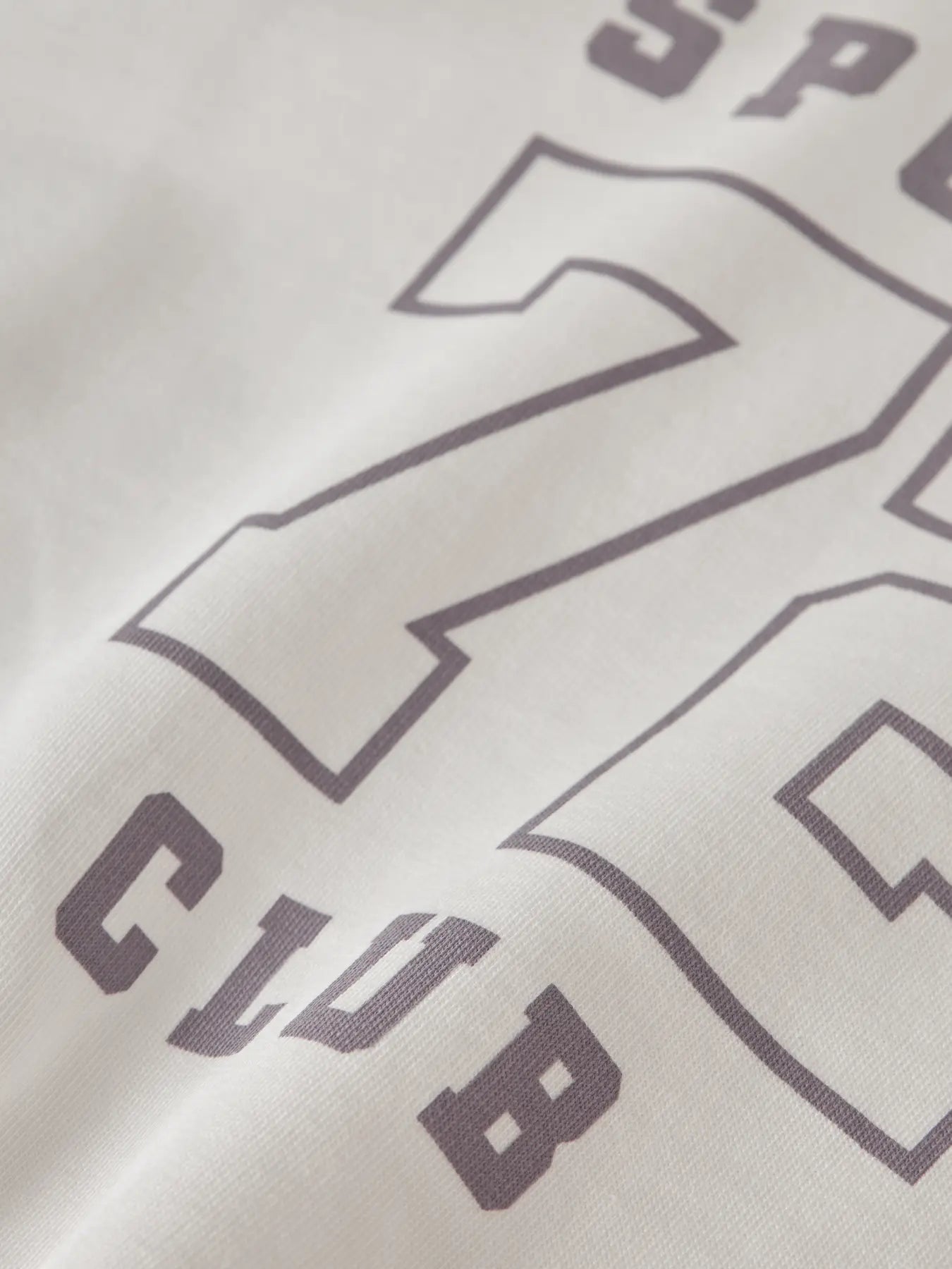 Sweater TAYA short oversized Cloud Dancer