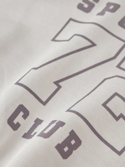 Sweater TAYA short oversized Cloud Dancer