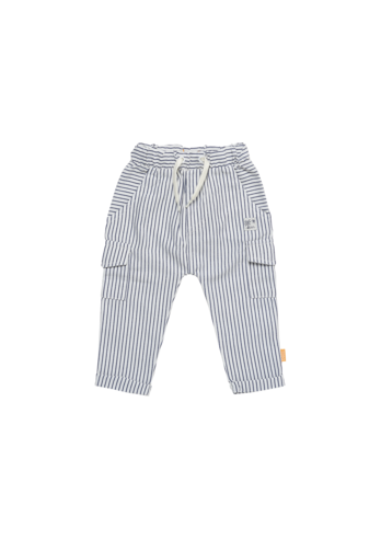 PANTS WOVEN STRIPED-OFF WHITE