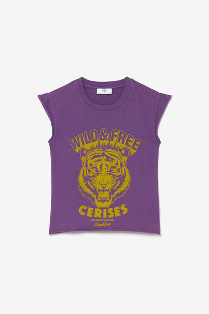 Paars Miyagi-t-shirt