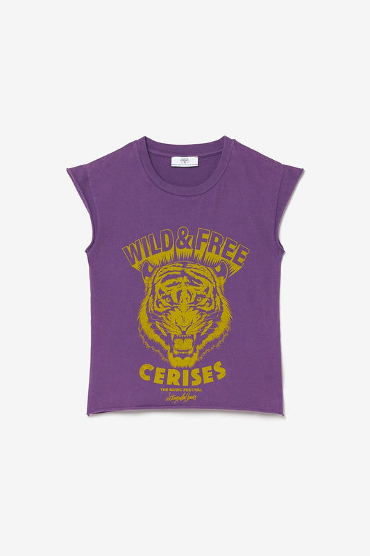 Paars Miyagi-t-shirt