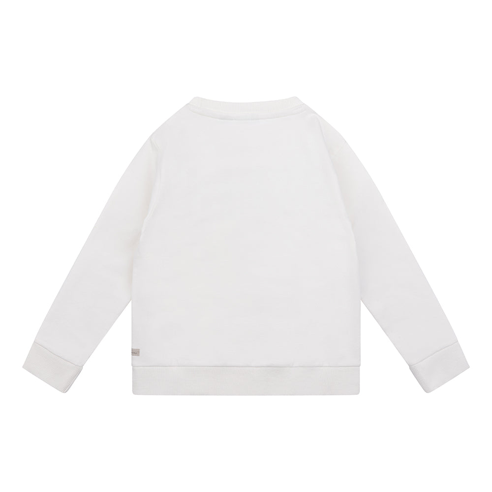 College Sweater | Biologisch Katoen | Off White