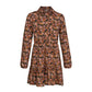 KIEstone Meisjes jurk - Paisley oranje