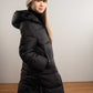 Flo girls maxi length hooded jacket