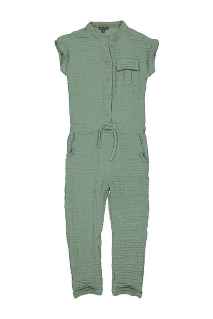 LEVV Girls  jumpsuit tatjana zacht groen