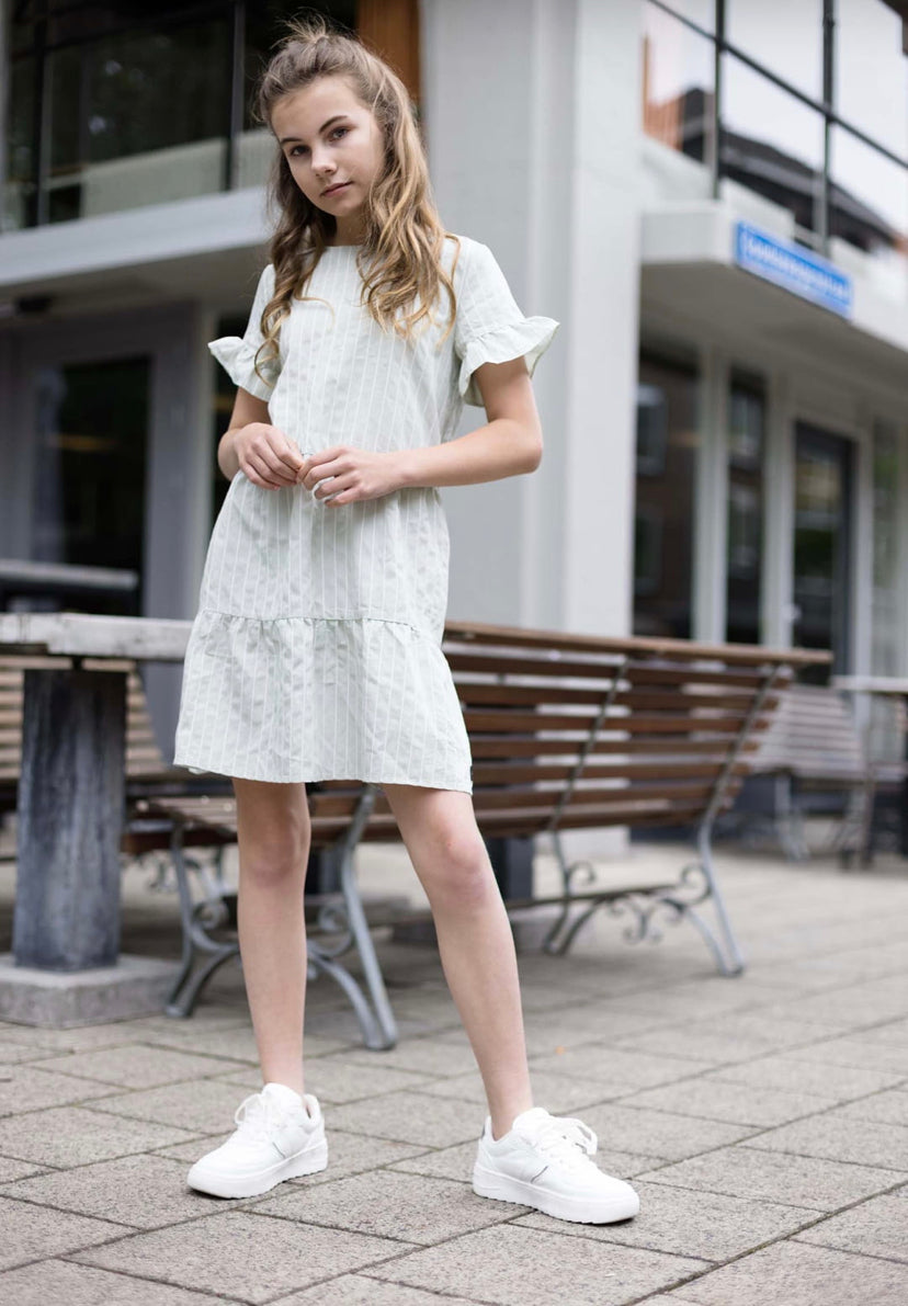 Talja Dress blue mist stripe