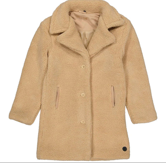 Lange winterjas teddy